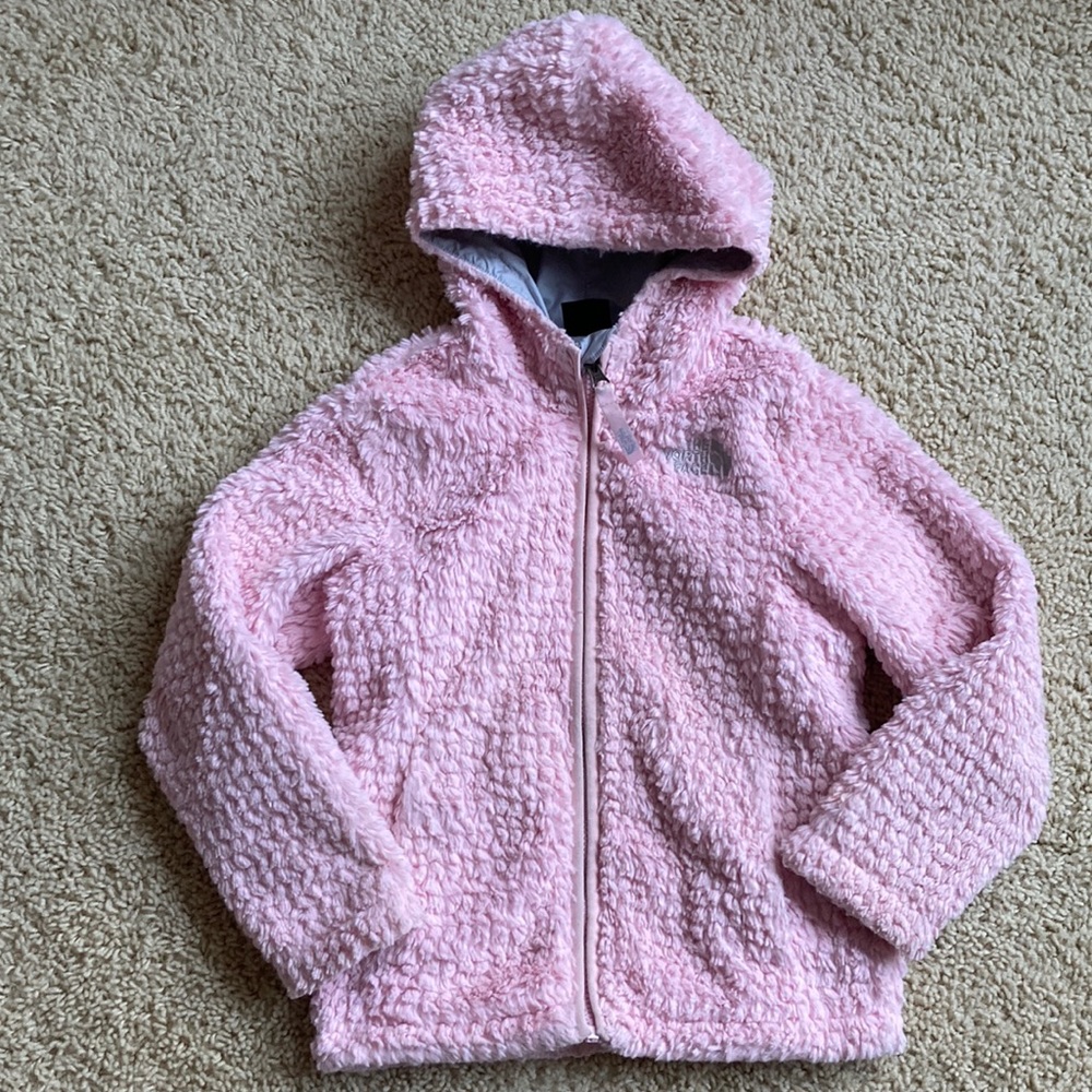 The North Face Kids Pink Fleece Jacket